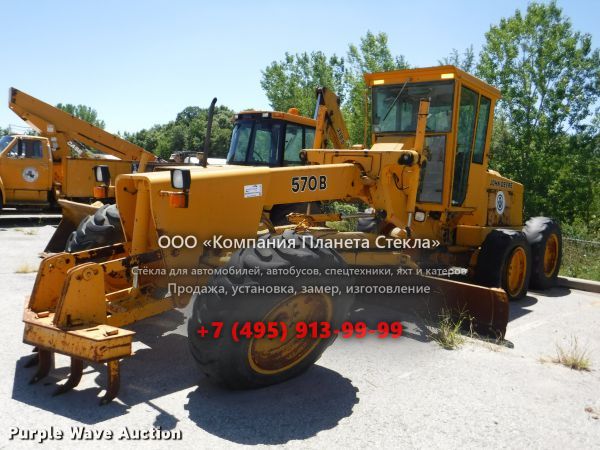 Стекло для грейдеров John Deere 570B