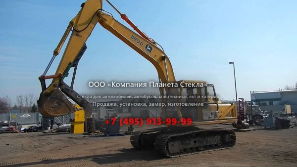 Стекло для гусеничных экскаваторов John Deere 590D LC
