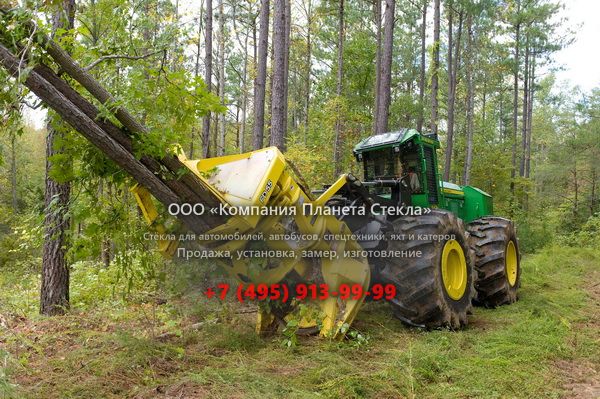 Стекло для валочно-пакетирующих машин John Deere 643К