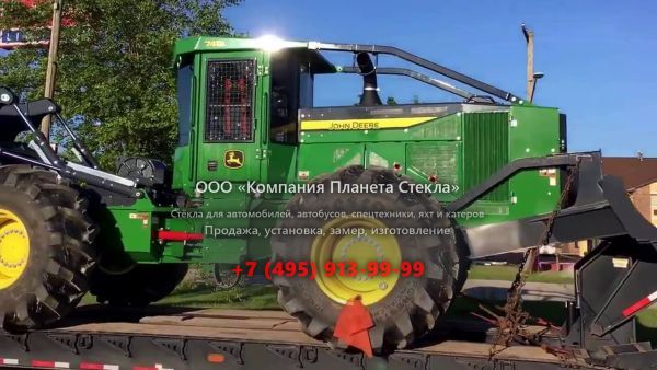 Стекло для скиддеров John Deere 748L