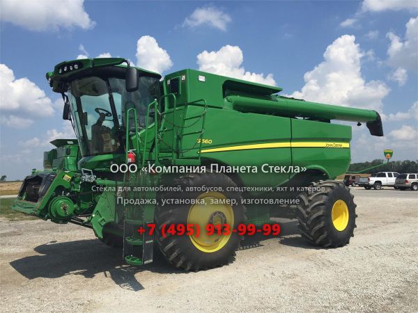 Стекло для комбайн John Deere S660