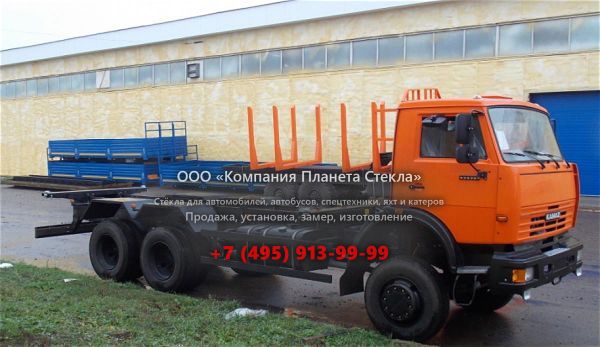 Стекло для шасси КамАЗ 53228
