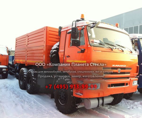 Стекло для бортовых автомобили КамАЗ 5350