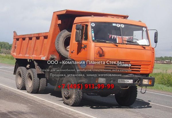 Стекло для самосвалов КамАЗ 65111