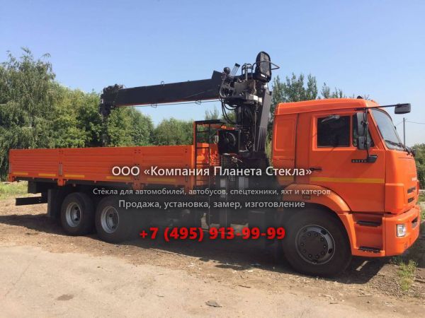 Стекло для шасси КамАЗ 65115