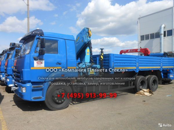 Стекло для шасси КамАЗ 65117