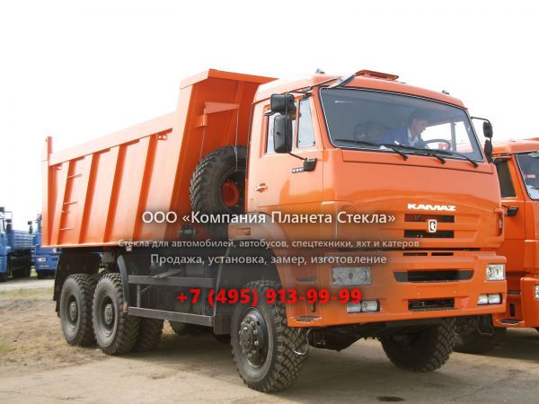 Стекло для шасси КамАЗ 6522
