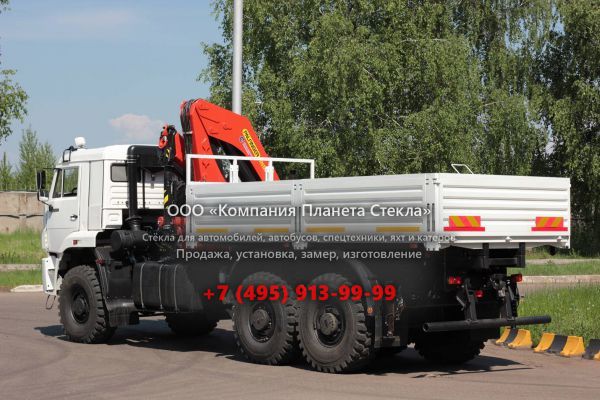 Стекло для шасси КамАЗ 65224