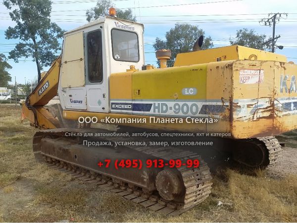 Стекло для гусеничных экскаваторов Kato HD 900 LC