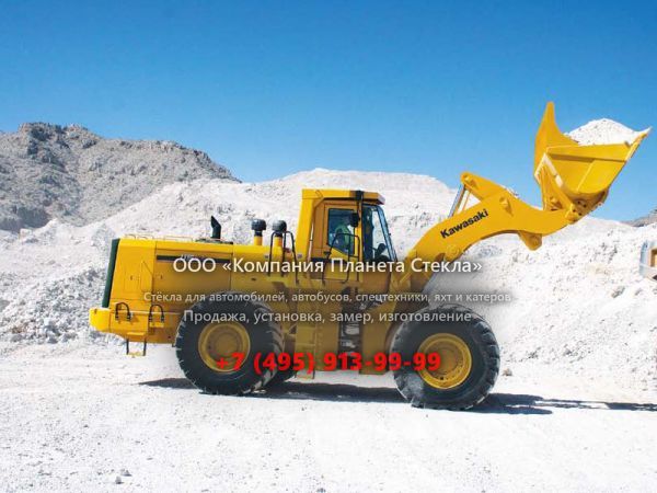 Стекло для колёсных погрузчиков Kawasaki 115 ZV