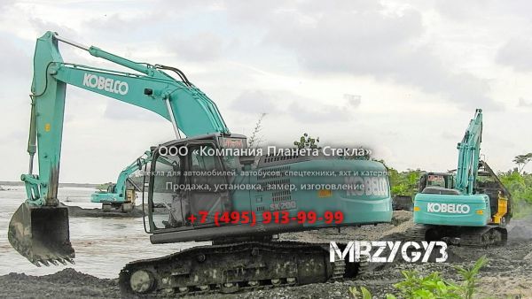 Стекло для гусеничных экскаваторов Kobelco Kobelko SK200H