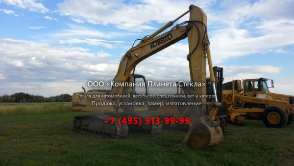 Стекло для гусеничных экскаваторов Kobelco SK160V