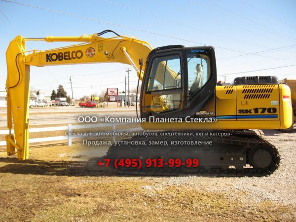 Стекло для гусеничных экскаваторов Kobelco SK170LC-8 ACERA