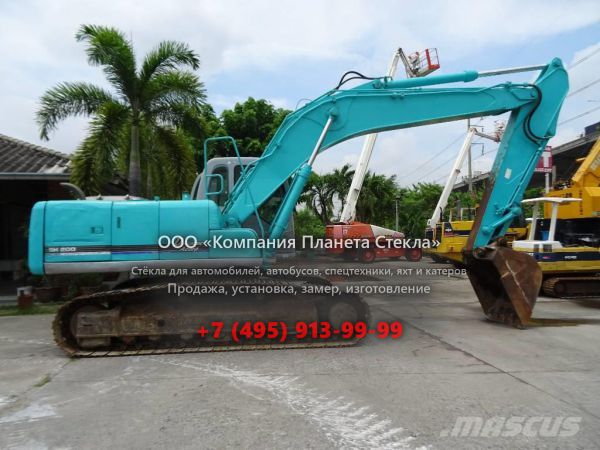 Стекло для гусеничных экскаваторов Kobelco SK200-6E