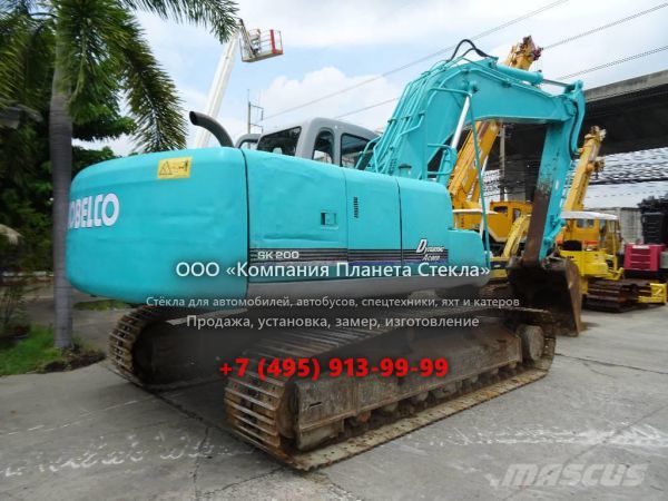 Стекло для гусеничных экскаваторов Kobelco SK200-6E
