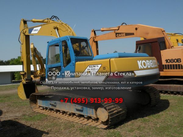 Стекло для гусеничных экскаваторов Kobelco SK200LC III