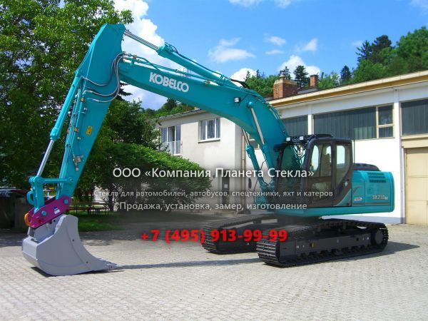 Стекло для гусеничных экскаваторов Kobelco SK210NLC