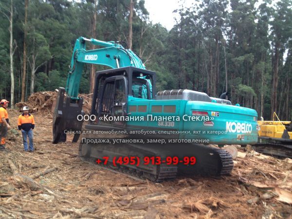 Стекло для гусеничных экскаваторов Kobelco SK330-8