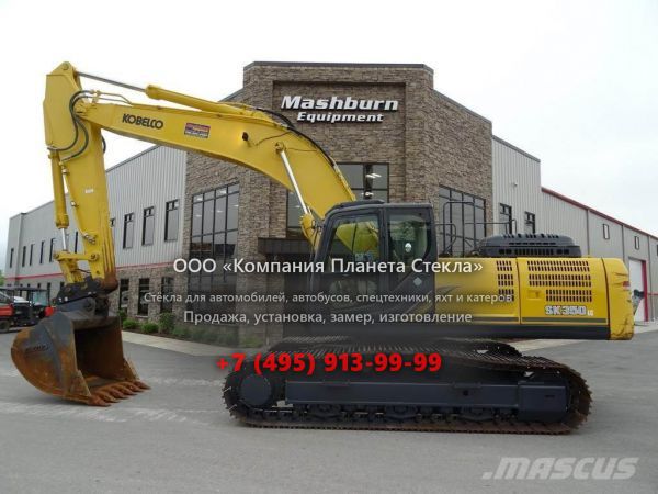 Стекло для гусеничных экскаваторов Kobelco SK350