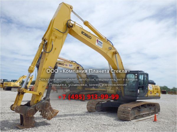 Стекло для гусеничных экскаваторов Kobelco SK350IV