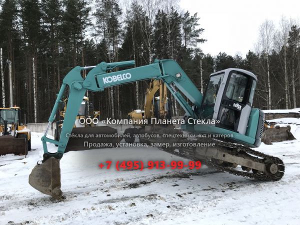 Стекло для гусеничных экскаваторов Kobelco SK75UR