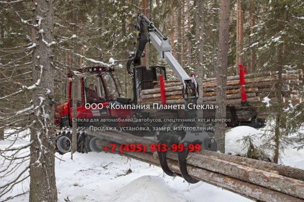Стекло для форвардеров Komatsu 835
