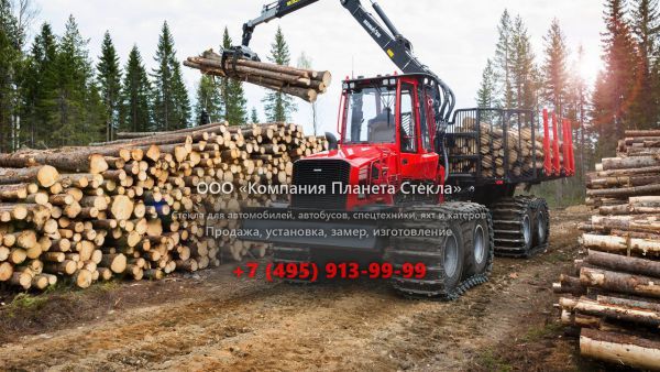 Стекло для форвардеров Komatsu 895