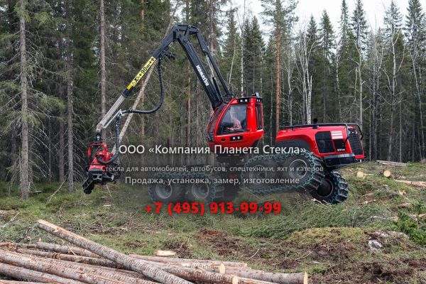 Стекло для харвестеров Komatsu 931