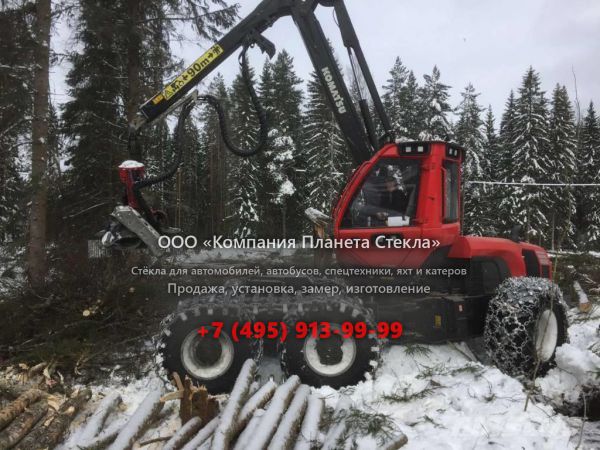 Стекло для харвестеров Komatsu 951