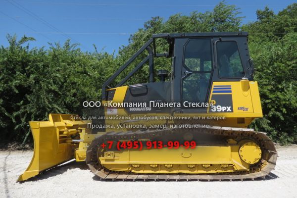 Стекло для гусеничных бульдозеров Komatsu D39PX-21