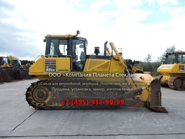 Стекло для гусеничных бульдозеров Komatsu D65EX-17