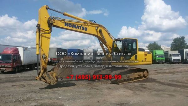 Стекло для гусеничных экскаваторов Komatsu PC100-6