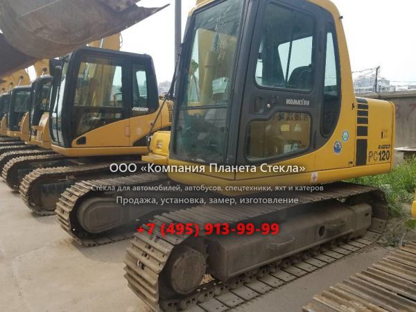 Стекло для гусеничных экскаваторов Komatsu PC120-6E0