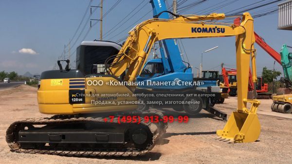 Стекло для гусеничных экскаваторов Komatsu PC128US