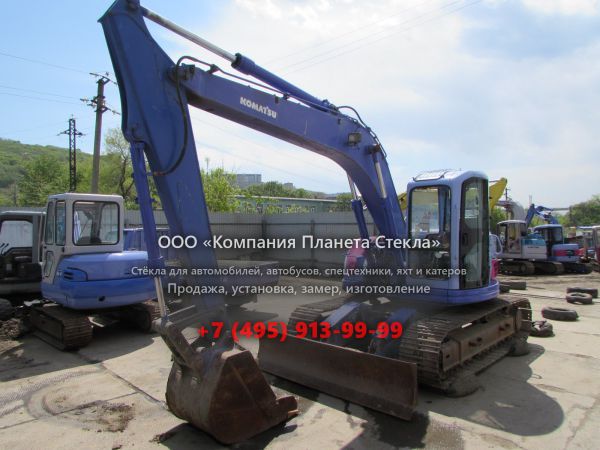 Стекло для гусеничных экскаваторов Komatsu PC128UU