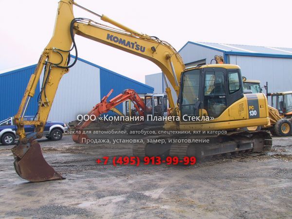 Стекло для гусеничных экскаваторов Komatsu PC130-7K