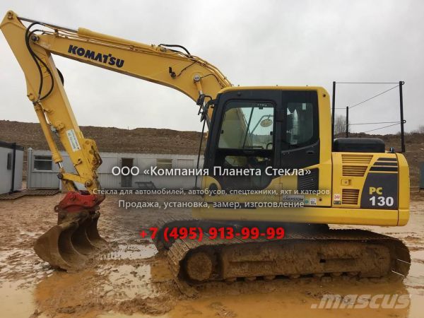 Стекло для гусеничных экскаваторов Komatsu PC130-8