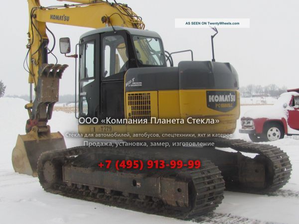Стекло для гусеничных экскаваторов Komatsu PC158USLC-2