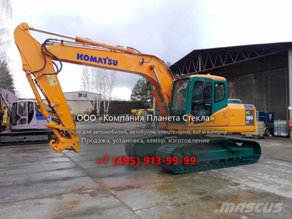 Стекло для гусеничных экскаваторов Komatsu PC180LC-6