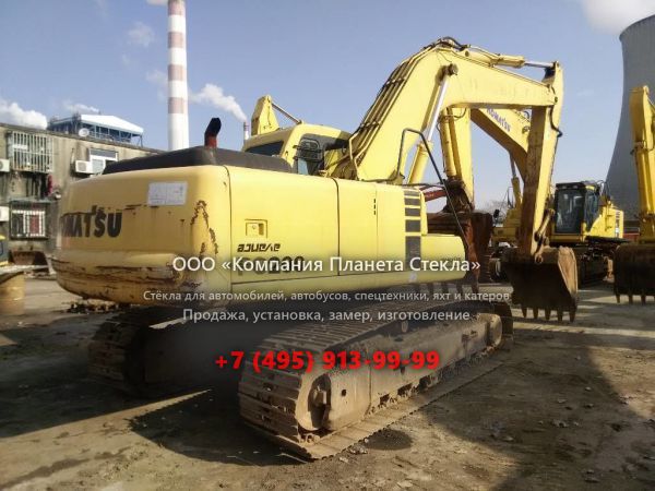 Стекло для гусеничных экскаваторов Komatsu PC200-6