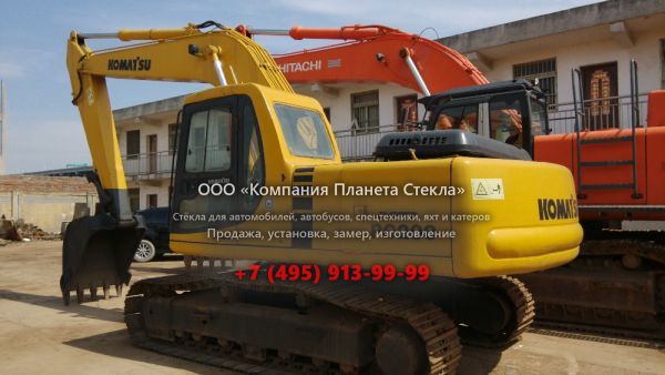Стекло для гусеничных экскаваторов Komatsu PC200-6E