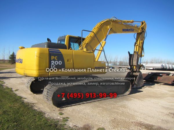 Стекло для харвестеров Komatsu PC200LC-8 H