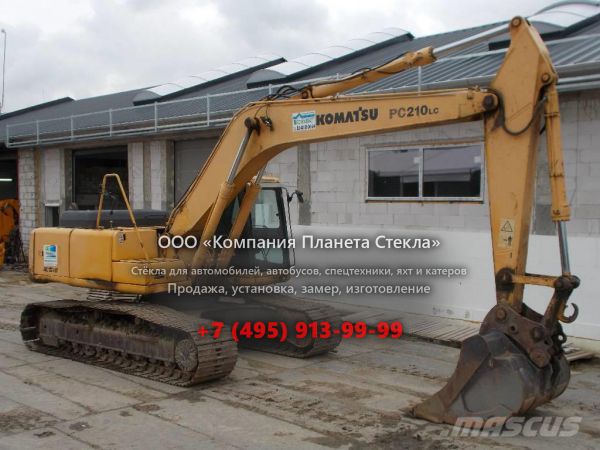 Стекло для гусеничных экскаваторов Komatsu PC210LC-6