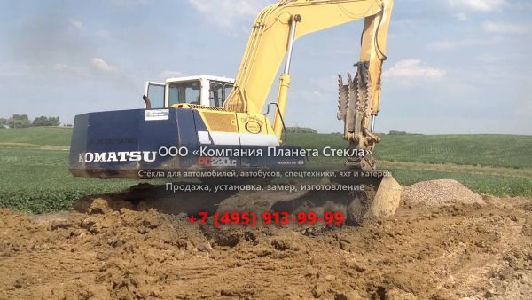 Стекло для гусеничных экскаваторов Komatsu PC220-5
