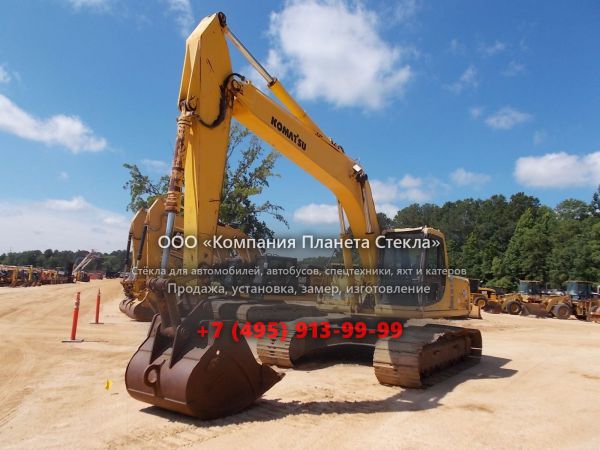 Стекло для гусеничных экскаваторов Komatsu PC220LC-6LE