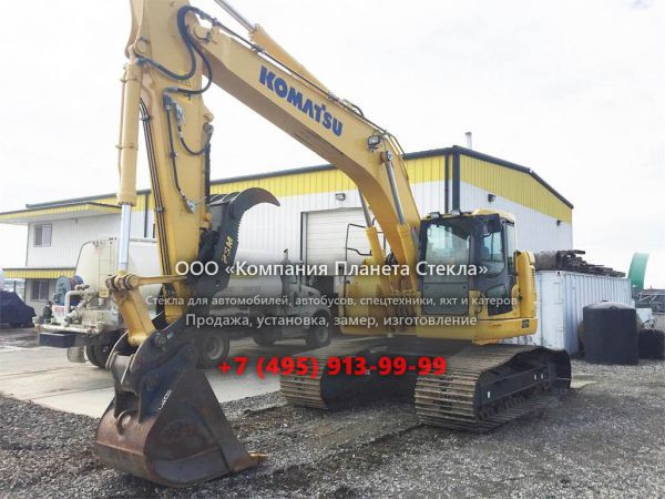 Стекло для гусеничных экскаваторов Komatsu PC228