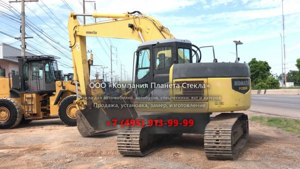 Стекло для гусеничных экскаваторов Komatsu PC228US-3