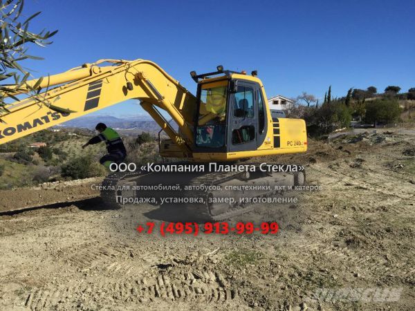 Стекло для гусеничных экскаваторов Komatsu PC240LC-6