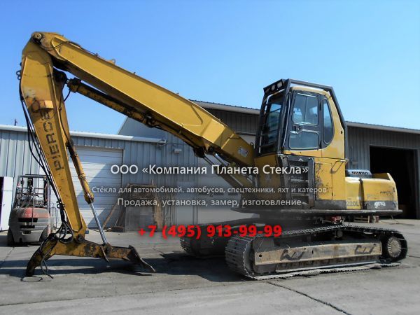 Стекло для гусеничных экскаваторов Komatsu PC250LC-6L