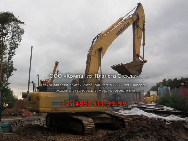 Стекло для гусеничных экскаваторов Komatsu PC300